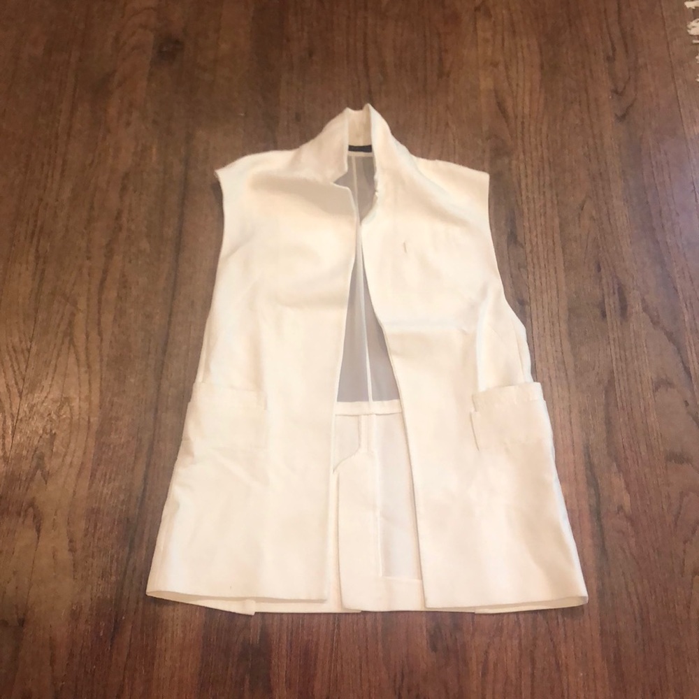 Zara Sheer Back Sleeveless Vest